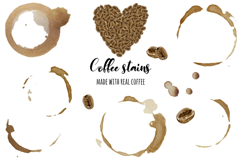 coffee-stain-clipart-coffee-rings-and-beans-11-png