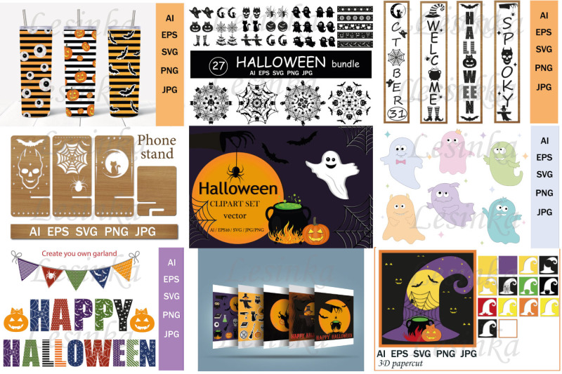 festive-bundle-halloween-svg-stickers-clipart-papercut