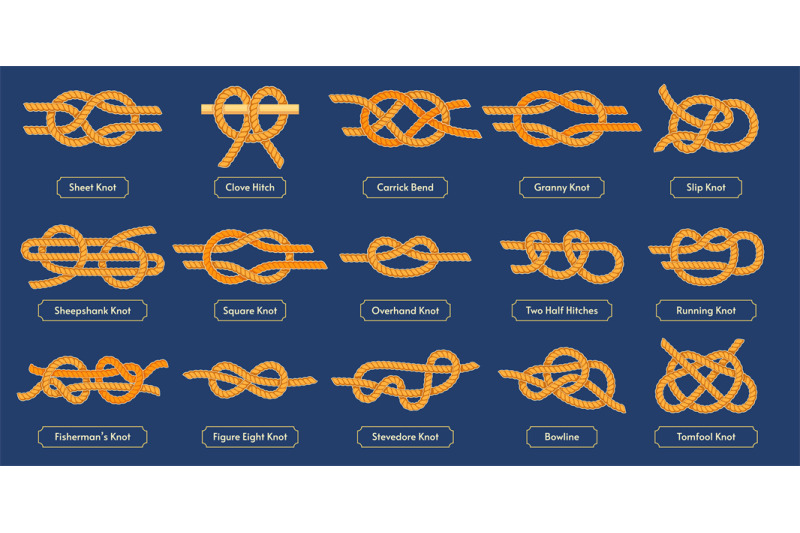 sailing-rope-knot-square-reef-tomfool-and-overhand-knots-nautical-r