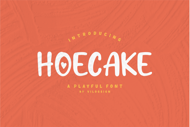 hoecake-a-playful-display-font