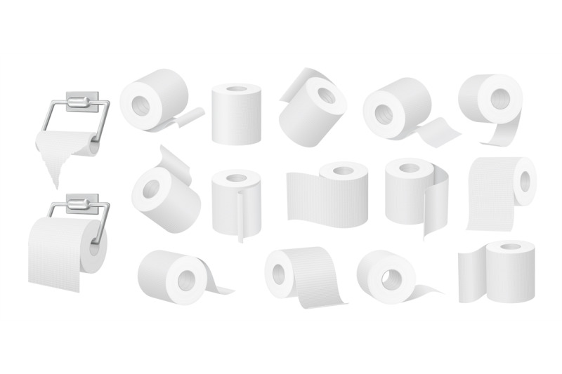 toilet-paper-roll-soft-white-rolls-empty-tube-and-3d-kitchen-towel-v