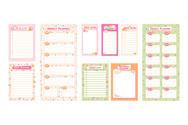 cute-planner-templates-to-do-list-with-flower-ornament-check-list-an