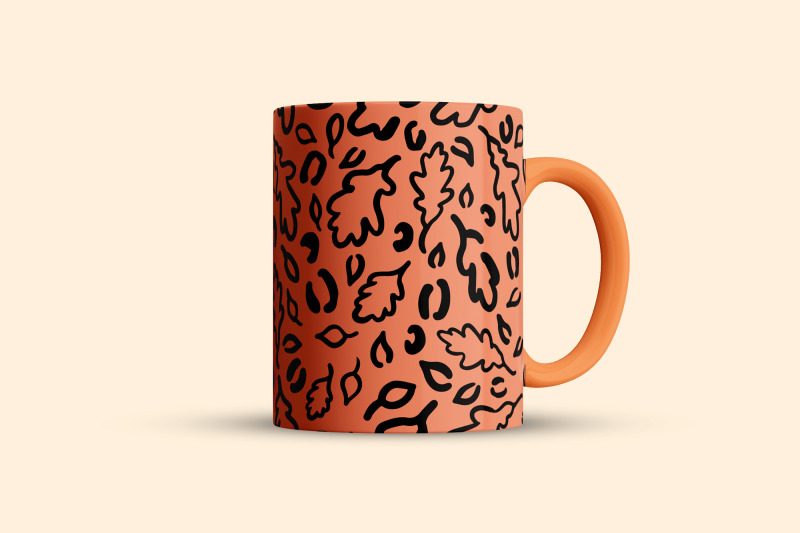 oak-leaves-mug-sublimation-fall-leopard-mug-wrap