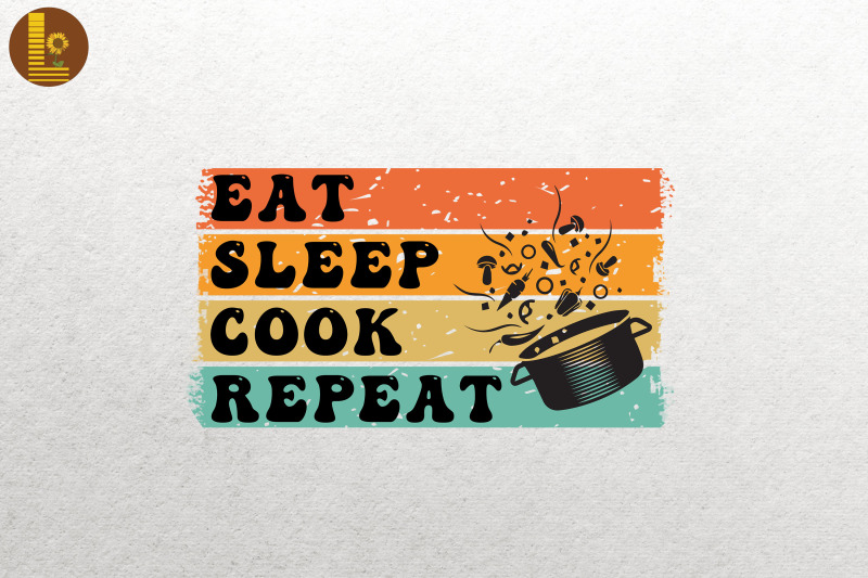 vintage-retro-eat-sleep-cook-repeat