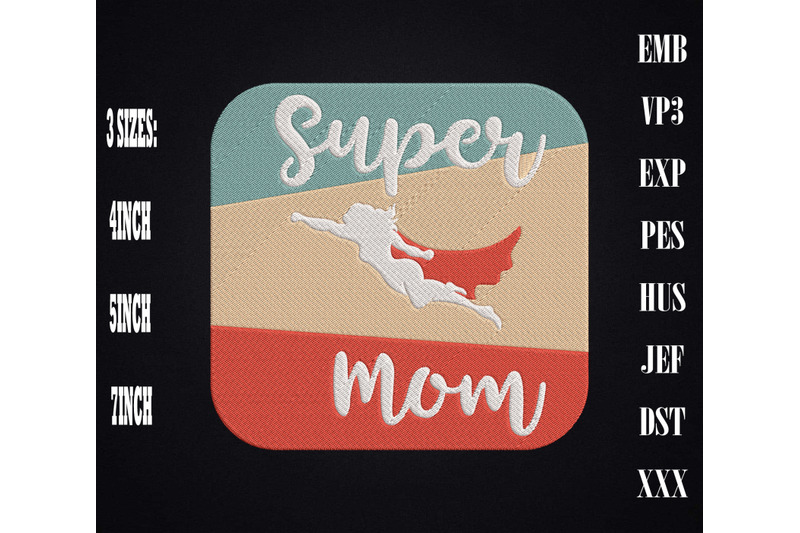 super-mom-superhero-gift-mother-day-embroidery