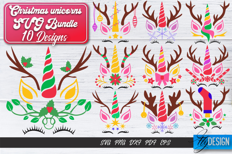 christmas-unicorn-svg-bundle-animals-svg-design