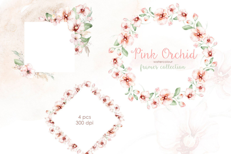 orchid-watercolor-clipart-png-border-frames-and-elements