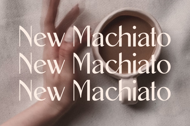new-machiato-typeface