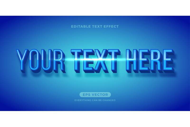 blue-sky-new-normal-editable-text-effect-vector