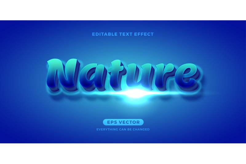 deep-sea-editable-text-effect-vector