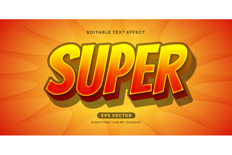 super-hero-editable-text-effect-vector