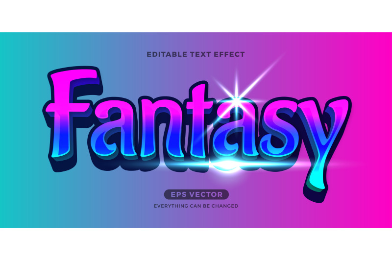 magical-editable-text-effect-vector