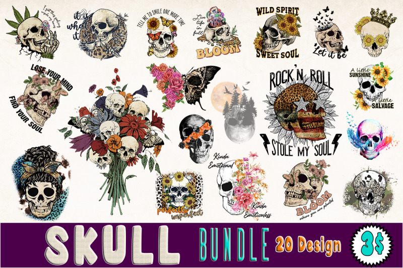 skull-sublimation-bundle