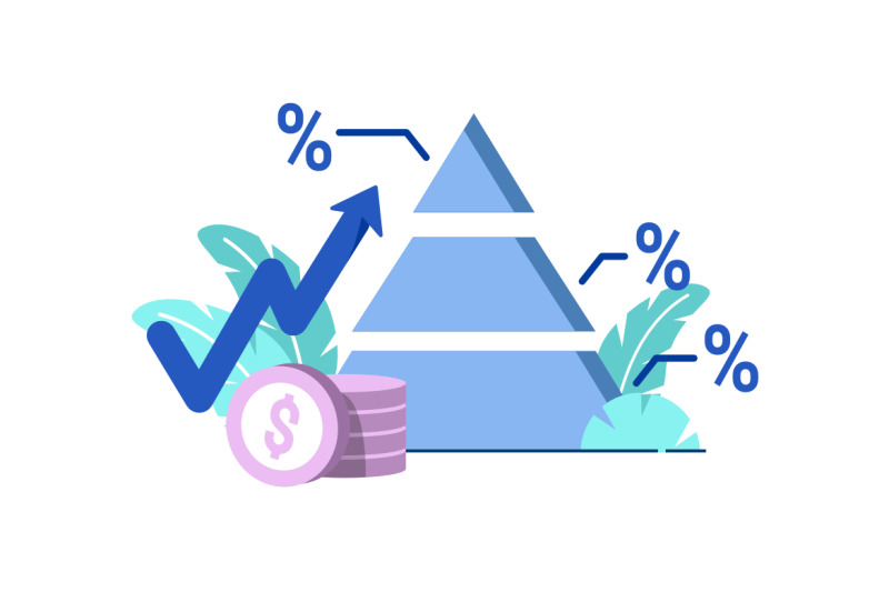 inflation-business-icon-flat-illustration