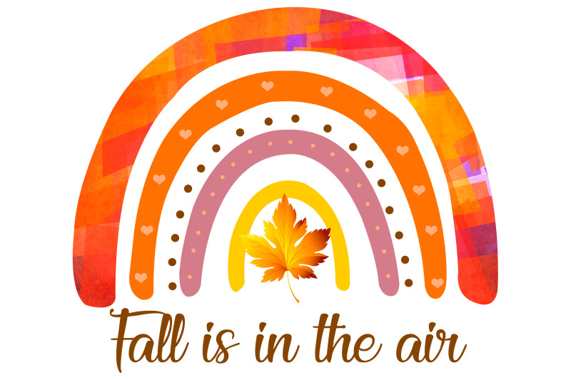 fall-is-in-the-air-rainbow-sublimation-fall-png