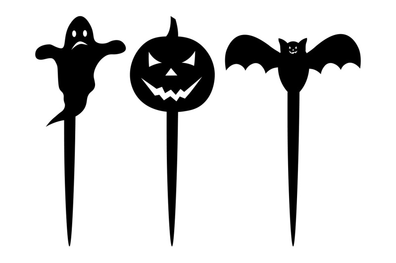 halloween-cake-topper-laser-cut-pumpkin-topper-ghost-svg