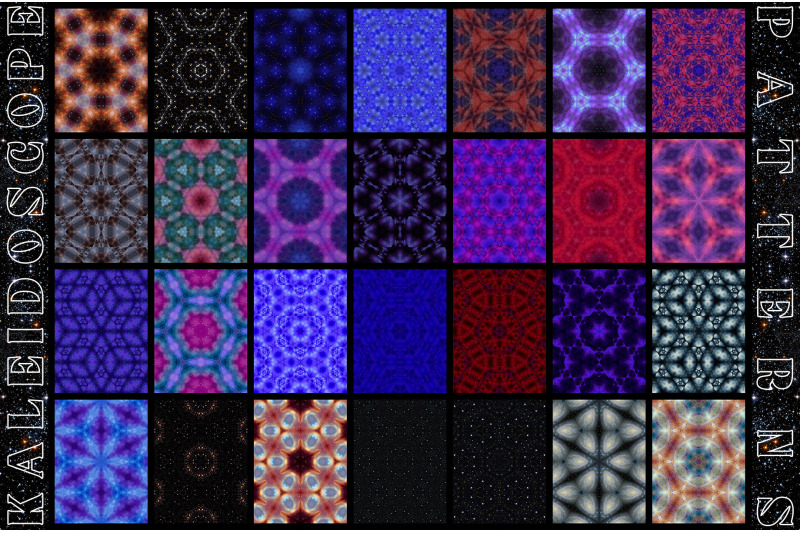 space-kaleidoscope-patterns