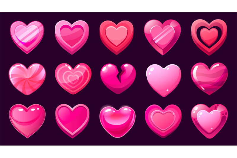 game-hearts-cartoon-asset-of-candy-ui-hearts-for-mobile-2d-game-cute
