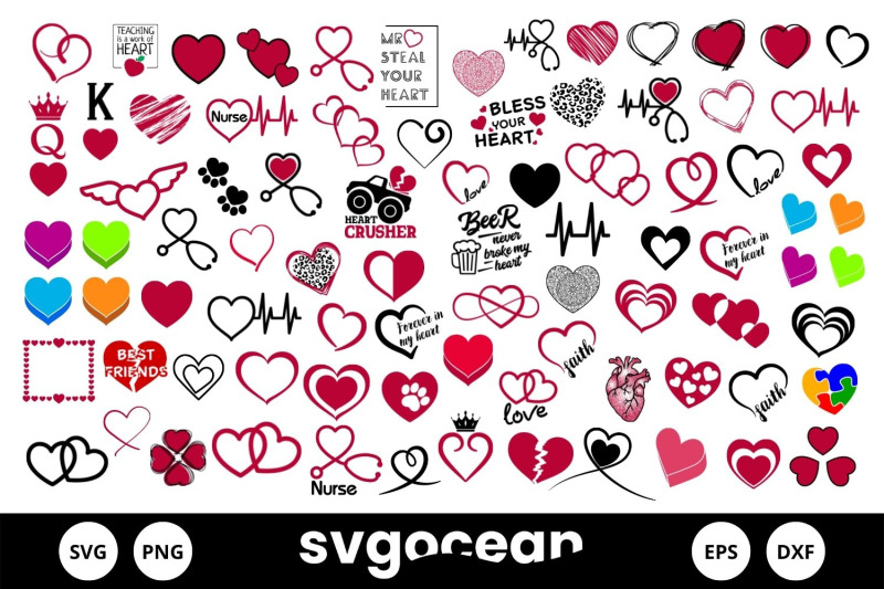 hearts-svg-bundle