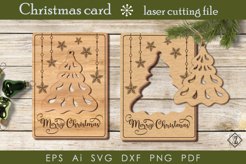 christmas-tree-card-laser-cut-svg