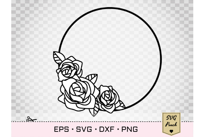 rose-flower-wreath-svg-rose-circle-border-svg