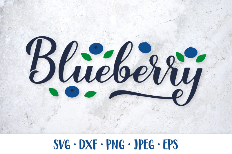 blueberry-hand-lettered-svg-blueberries