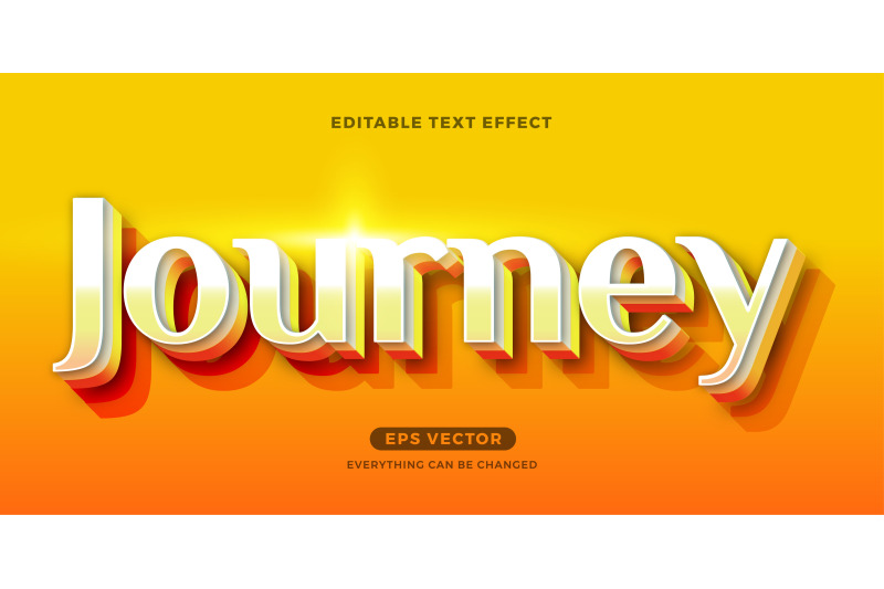 travel-summer-editable-text-effect-vector