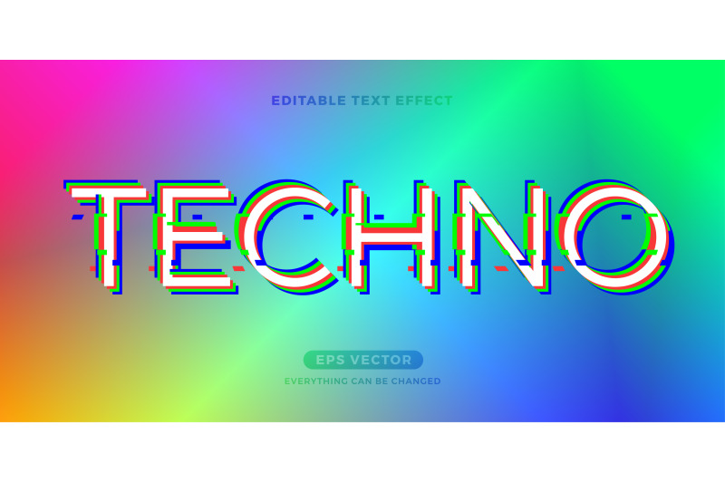 pixel-editable-text-effect-vector