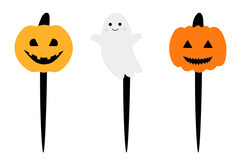 halloween-cake-topper-ghost-cake-topper-pumpkin-topper