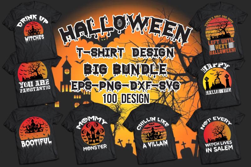 halloween-big-t-shirt-bundle