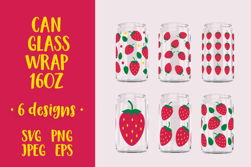 strawberry-can-glass-wrap-bundle-berries-glass-can-svg