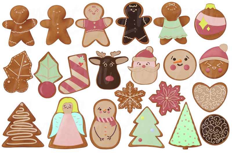 christmas-gingerbread-clipart-png