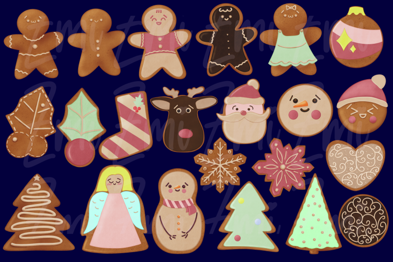 christmas-gingerbread-clipart-png