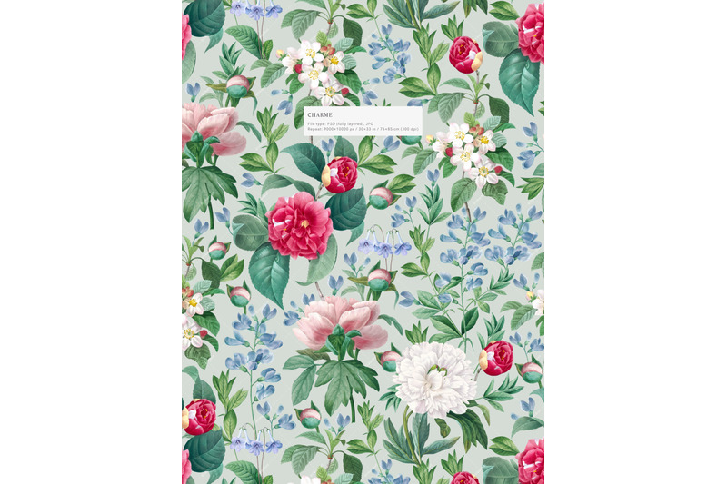 botanical-french-floral-pattern