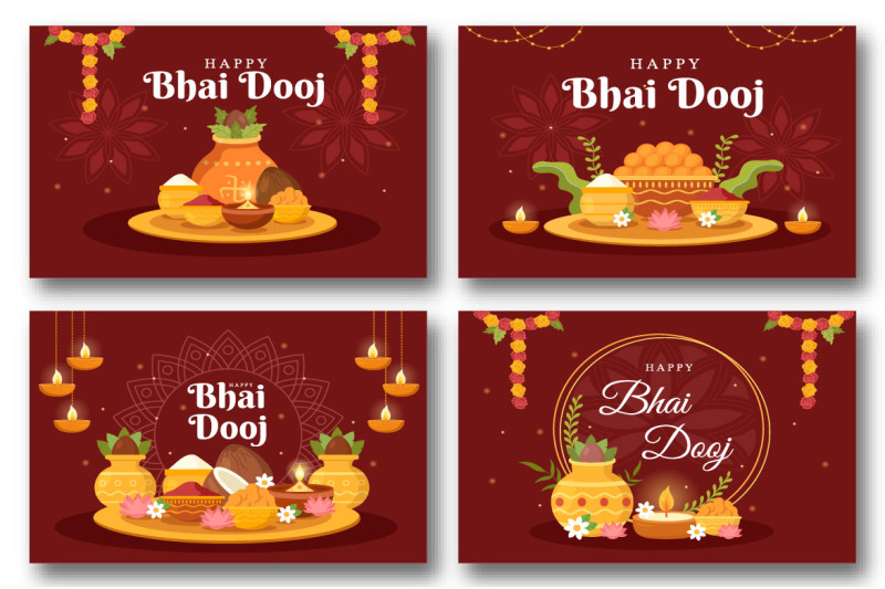 15-bhai-dooj-indian-festival-celebration-illustration