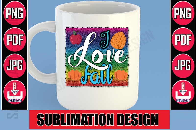 i-love-fall-sublimation