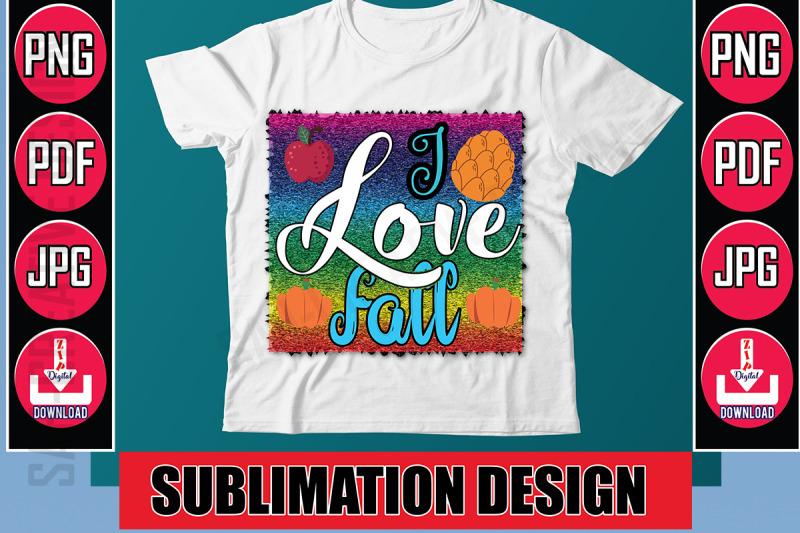 i-love-fall-sublimation