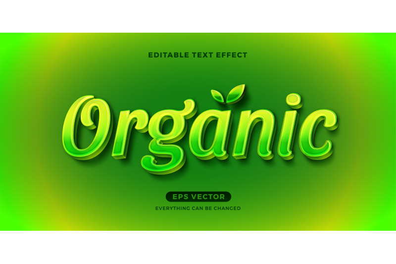 green-tea-text-effect