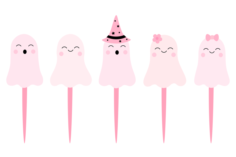 pink-ghost-cake-topper-halloween-cake-topper-cute-ghost-svg