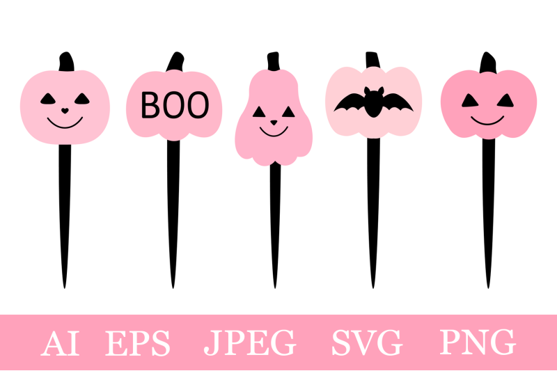 cute-pumpkin-cake-topper-pink-pumpkin-cake-topper