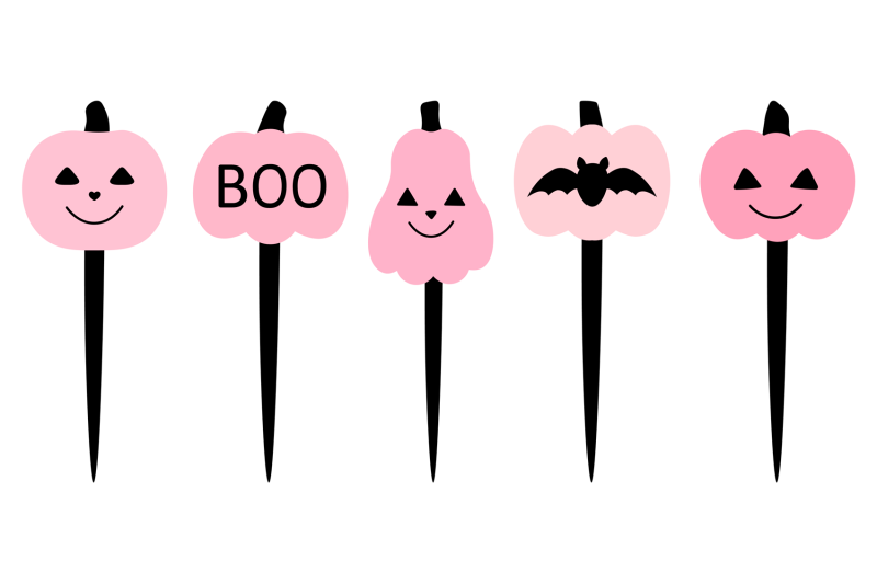 cute-pumpkin-cake-topper-pink-pumpkin-cake-topper