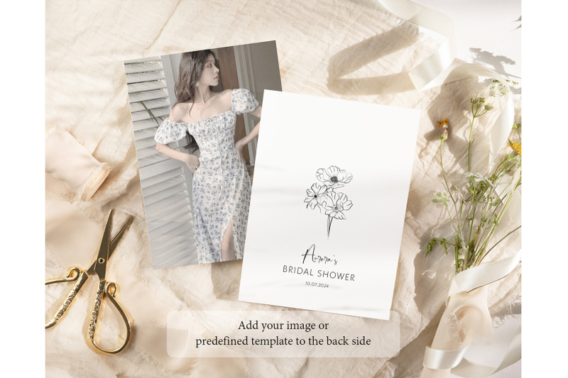 minimalist-bridal-shower-templates-canva-line-floral-wedding