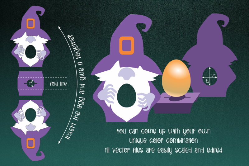 gnome-magician-halloween-egg-holder-template