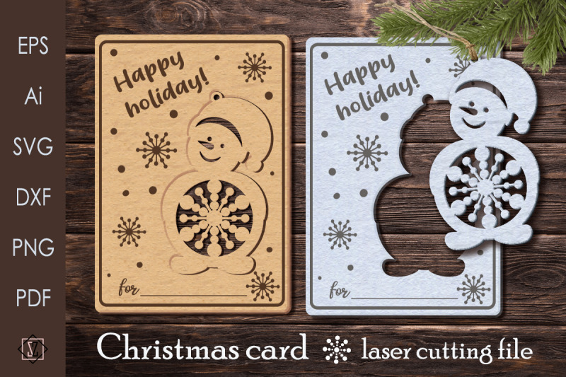 christmas-card-with-snowman-2-laser-cut-svg