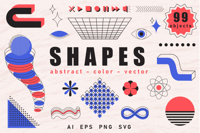 99-abstract-color-vector-shapes