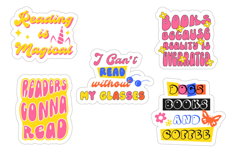 book-stickers-bundle-hippie-stickers-pack