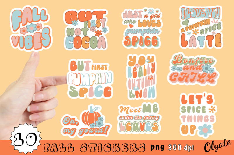 fall-stickers-fall-packaging-stickers-thanksgiving-png