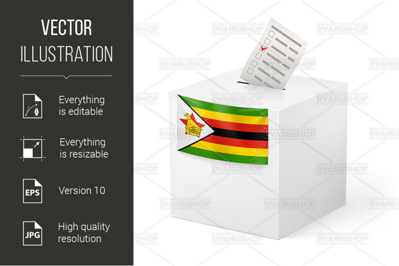 ballot-box-with-voting-paper-zimbabwe