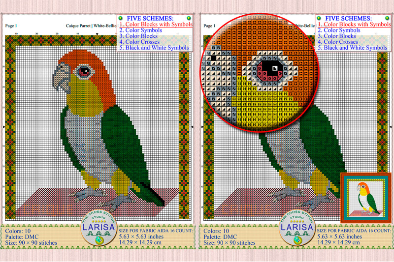 caique-cross-stitch-pattern-caique-parrot