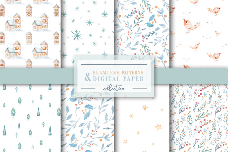 watercolor-cute-winter-style-seamless-pattern-scrapbooking-digital-pap